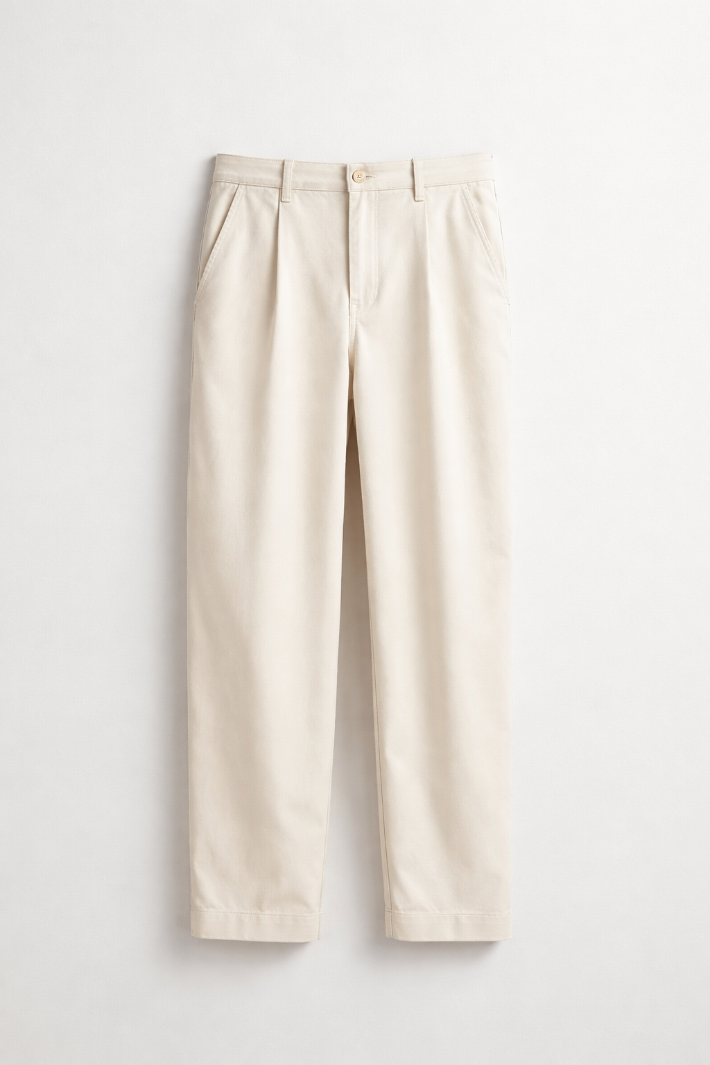 Men's premium Luxe off-white Chinos  | Summer Essential