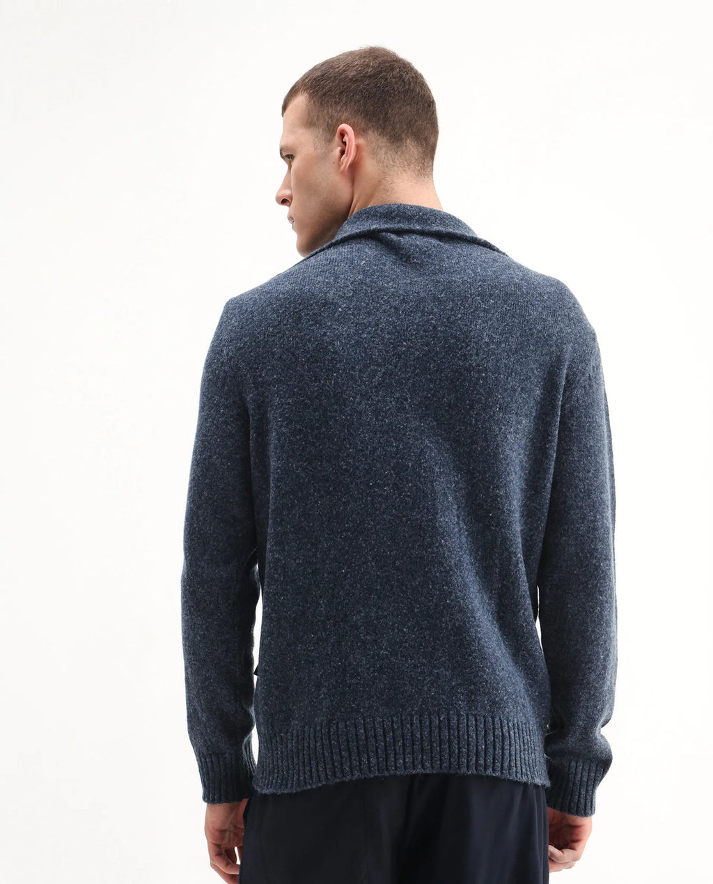 Heathered Quarter-Zip Pullover