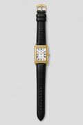 Men's clasic old money rectangle watch