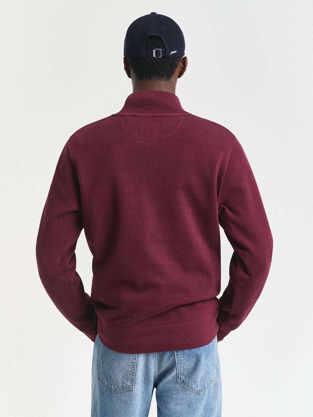 Burgundy Heritage Half-Zip
