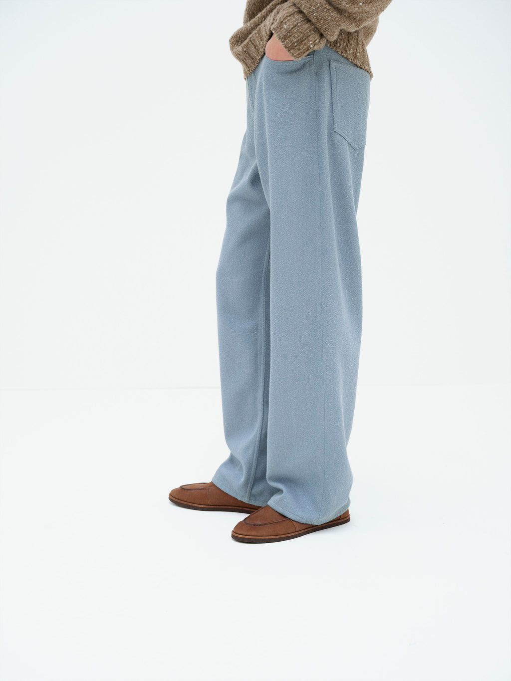 The Ivory Line -Slate Denim