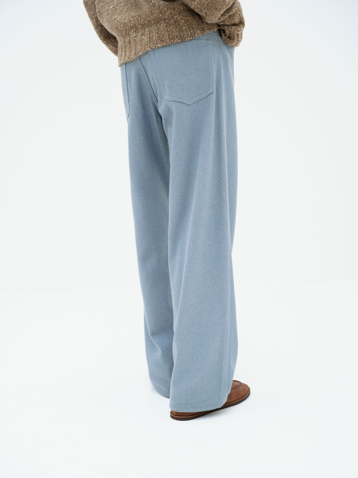 The Ivory Line -Slate Denim